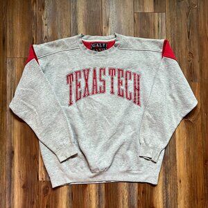 Vintage Texas Tech Crewneck Men Size Large